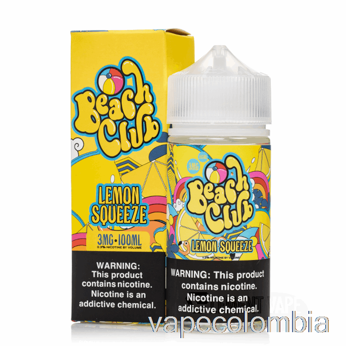 Exprimidor De Limón Desechable Vape - Beach Club - 100ml 0mg